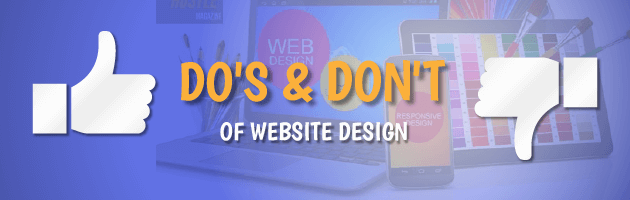 Do's and Dont's Of Web Design And Web Development